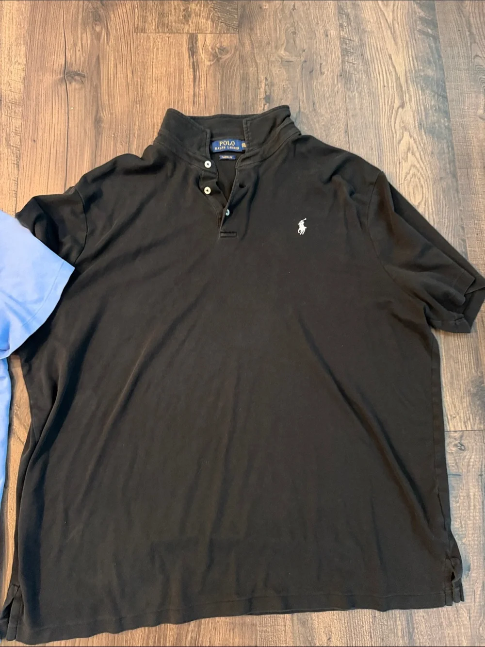 Ralph Lauren Polo Shirts - Light Blue & Black